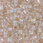 Miyuki rocailles Perlen 6/0 - Pearlized effect crystal blush ab 6-3641